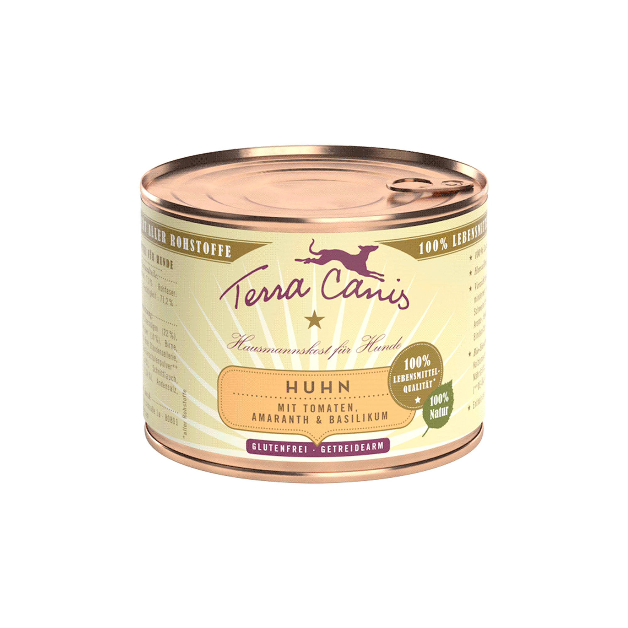 Terra Canis Classic | Huhn mit Tomate, Amaranth und Basilikum 800g