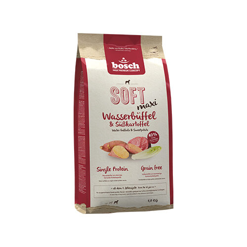 Bosch SOFT Maxi Trockenfutter - Wasserbüffel & Süßkartoffel - 12,5 kg