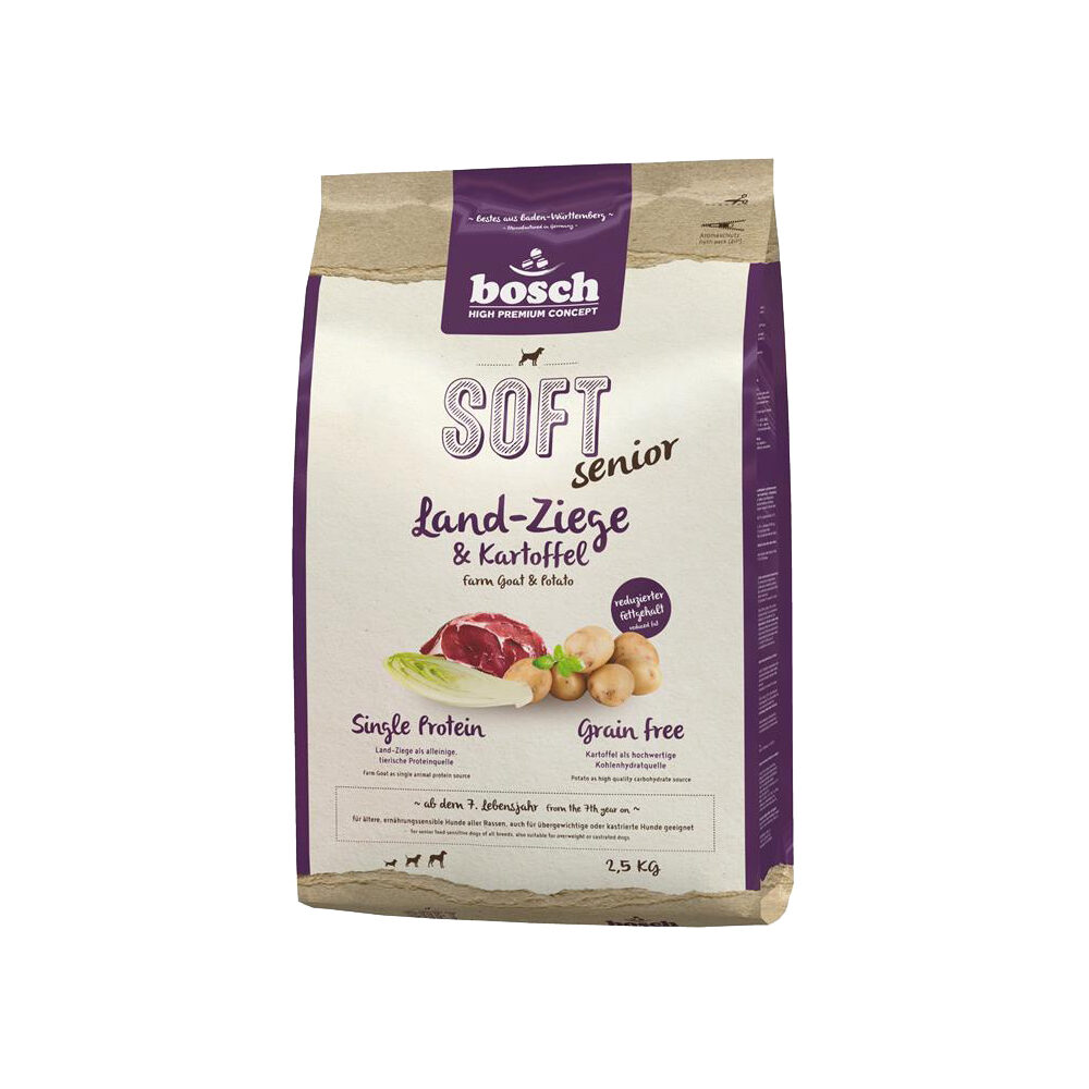 Bosch Soft Senior - Ziege & Kartoffel - 12,5 kg