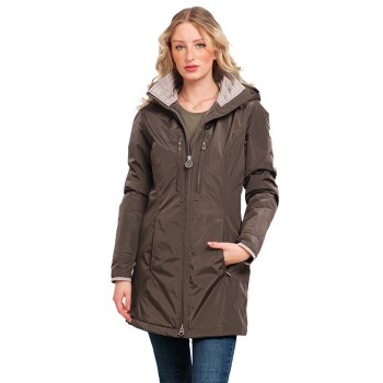 Knuffelwuff leichte Damen Übergangsjacke Fairfield braun 36 - EU