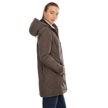 Knuffelwuff leichte Damen Übergangsjacke Fairfield braun 36 - EU