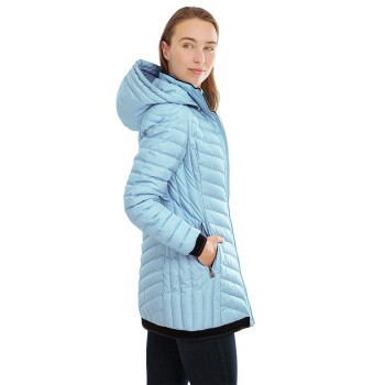 Knuffelwuff leichte Damen Übergangsjacke Brooklyn hellblau 38 - EU