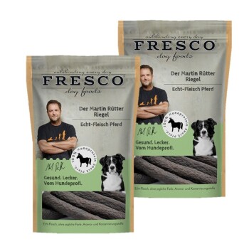 FRESCO M.Rütter Riegel 2x100g Echt-Fleisch Pferd