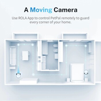 Enabot Rola PetPal - Mobile Haustierkamera + Futtermodul + Spielzeugmodul