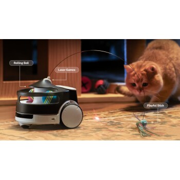 Enabot Rola PetPal - Mobile Haustierkamera + Spielzeugmodul