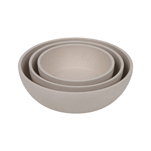 District 70 Bamboo Hundenapf - Dark Grey - M