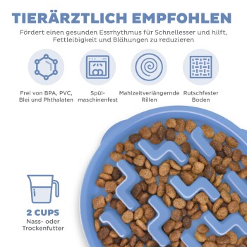 Outward Hound Fun Feeder Slo Bowl