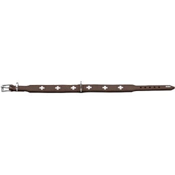 Hunter Halsband Swiss braun 37 cm